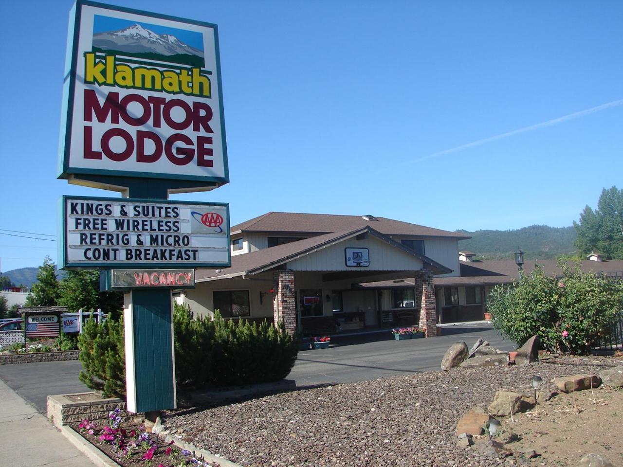 Klamath Motor Lodge Yreka Exteriör bild
